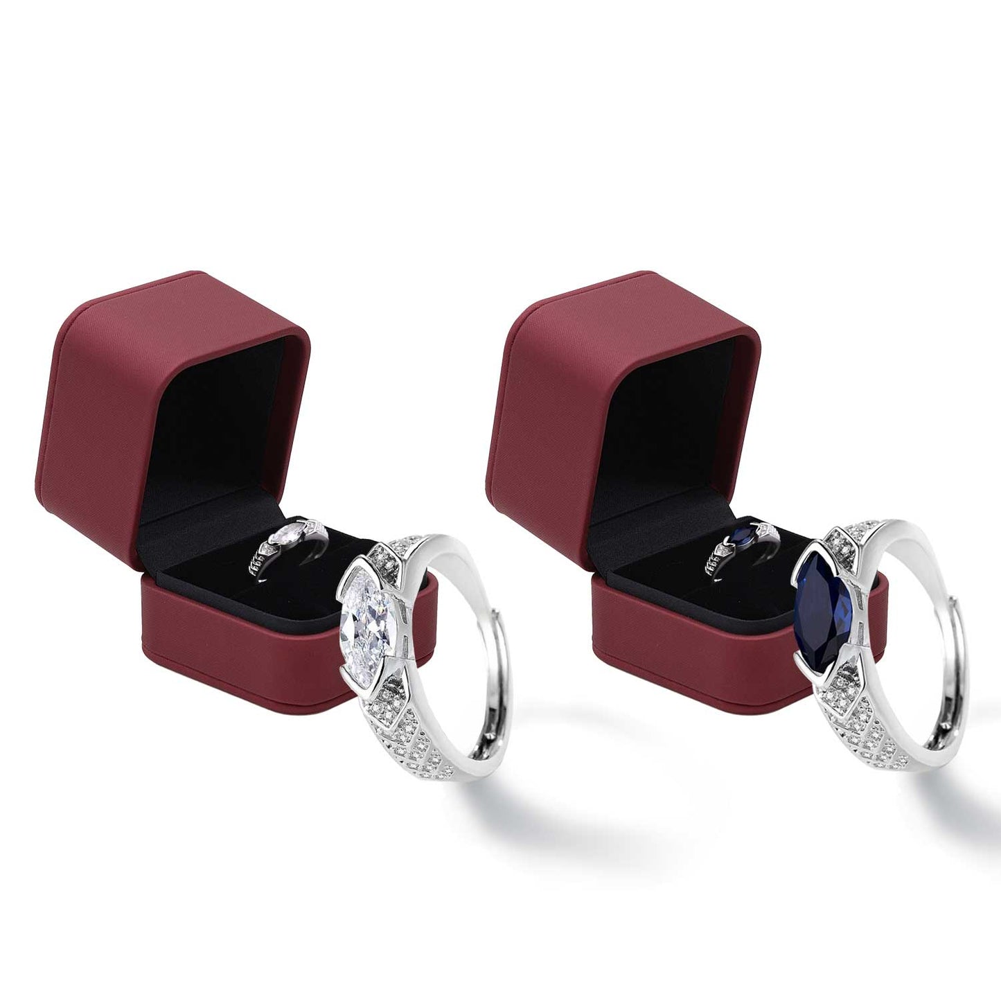 (🎅Christmas 🎄Limited Time Discount 80% Last Day 🎁)🔥DIYSTAR Magnetology Moissanite Diamond Ring💖