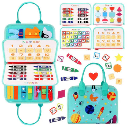 Interactive Felt Learning Board – Enhance Kids’ Motor Skills and Creativity