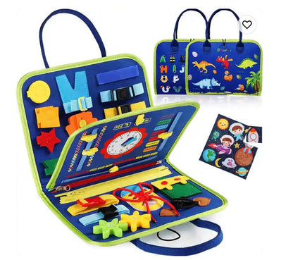 Interactive Felt Learning Board – Enhance Kids’ Motor Skills and Creativity