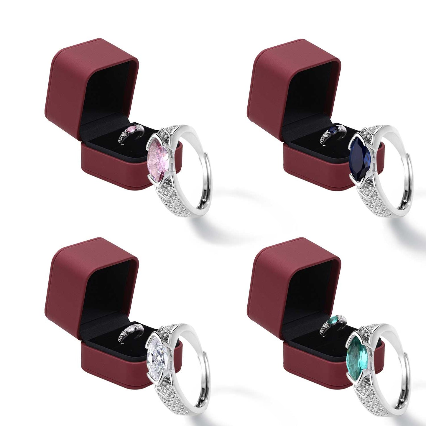 (🎅Christmas 🎄Limited Time Discount 80% Last Day 🎁)🔥DIYSTAR Magnetology Moissanite Diamond Ring💖