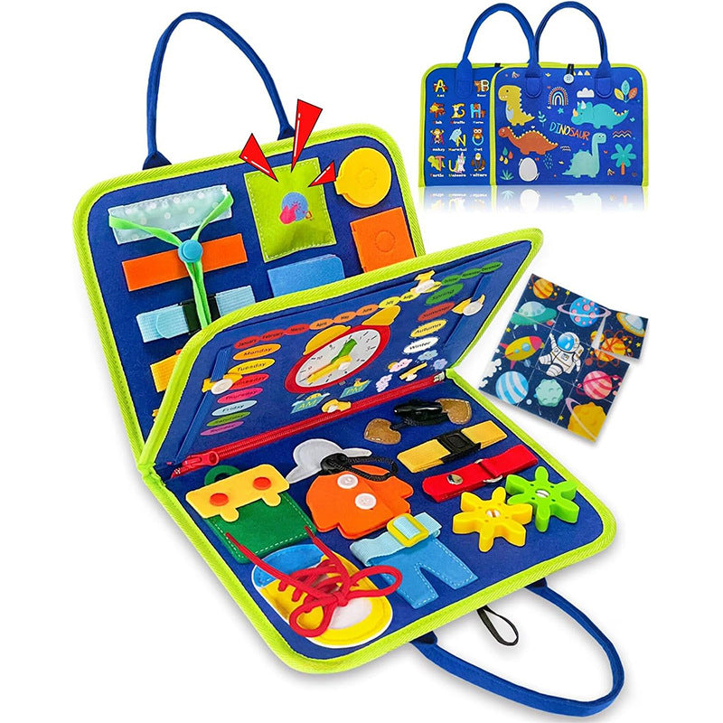Interactive Felt Learning Board – Enhance Kids’ Motor Skills and Creativity
