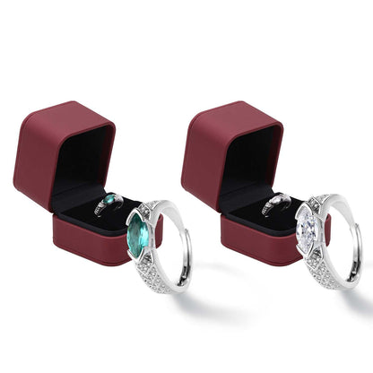 (🎅Christmas 🎄Limited Time Discount 80% Last Day 🎁)🔥DIYSTAR Magnetology Moissanite Diamond Ring💖